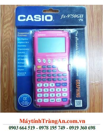 Casio FX-9750G II, Máy tính Khoa học lập trình Vẽ đồ thị Casio FX-9750G II chính hãng (Bảo hành 02 năm) | HÀNG CÓ SẲN 